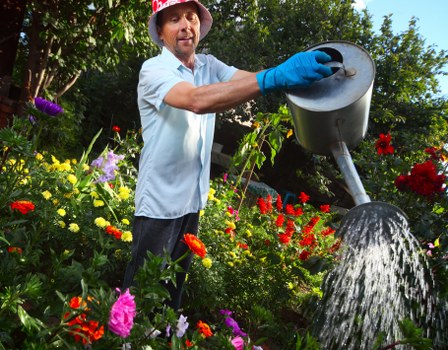 Professional garden upkeep before late-season growth