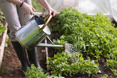 Reviewing details of a garden service concern