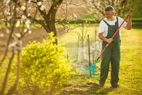 Planning a landscaping project in Mottingham with outdoor design materials